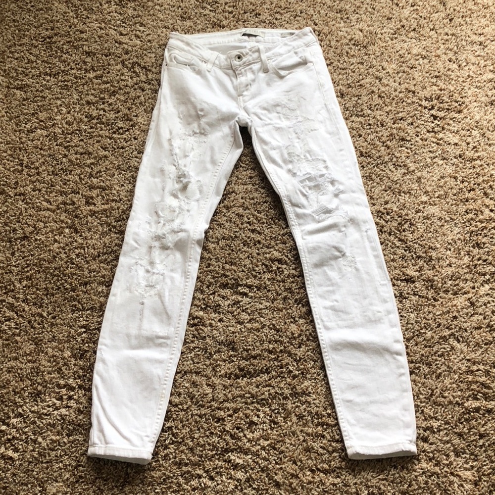 Guess ripped jeans